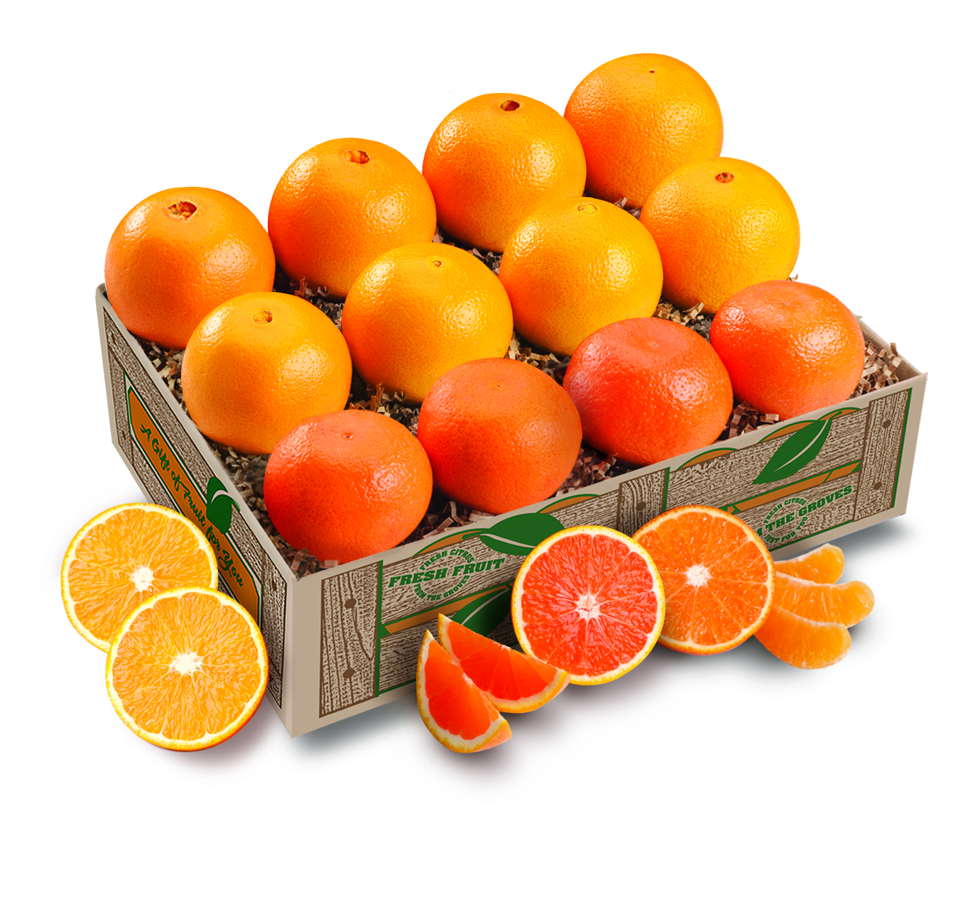 Orange Trio, Fresh Fruit Gift Delivery